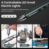 70-in-1 Cordless Electric Screwdriver Set with 64 S2 Steel Bits: