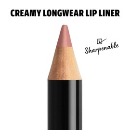 NYX PROFESSIONAL MAKEUP Slim Lip Pencil, Long-Lasting Creamy Lip Liner-Nude Pink