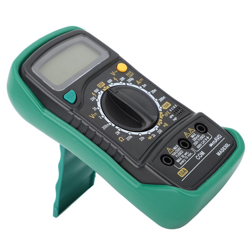 Digital Multimeter NCV High Accuracy LCD Display Handheld Voltage Resistance