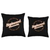 Retro Athletic Maplewood MN Apparel Throw Pillow