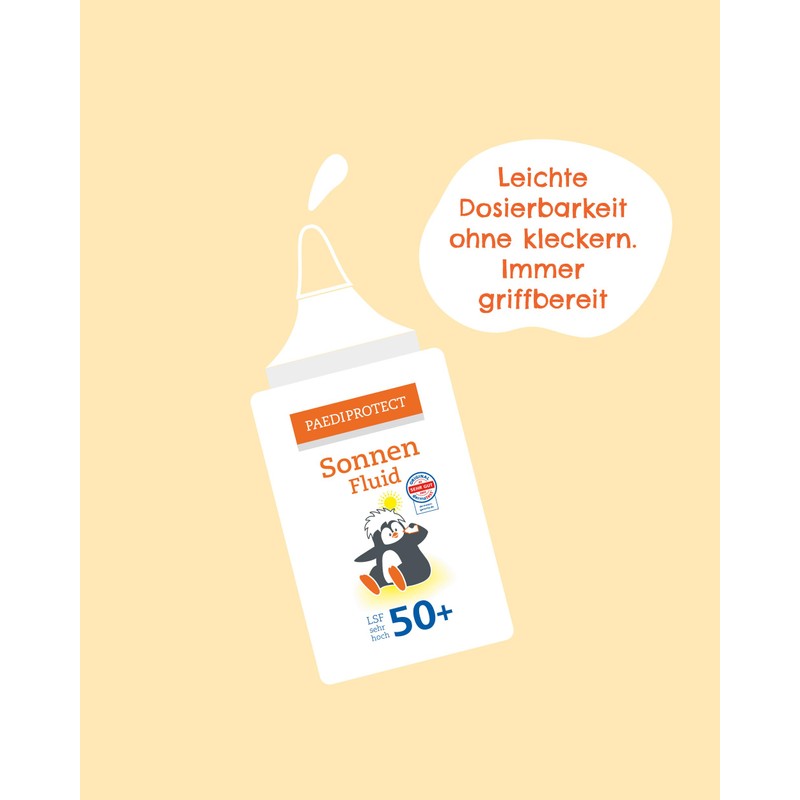 PAEDIPROTECT Sun Fluid SPF 50+ 30 ml, Nourishing Sun Protection