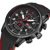 Reloj deportivo para hombre, militar, resistente al agua, multifunción, cronógrafo,