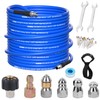100FT Pressure Washer Sewer Jetter Kit, 5800 PSI Water Jet