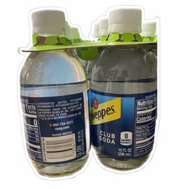 Schweppes, Club Soda, 10 Fl Oz Bottles, 1- 6 count