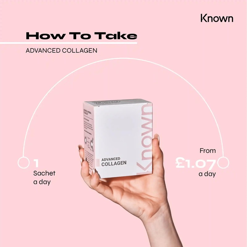 Advanced Collagen Supplement by Known Nutrition with Vitamin C |