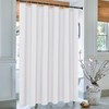 Biscaynebay Fabric Narrow Shower Stall Curtain Liners 36 Inch Width
