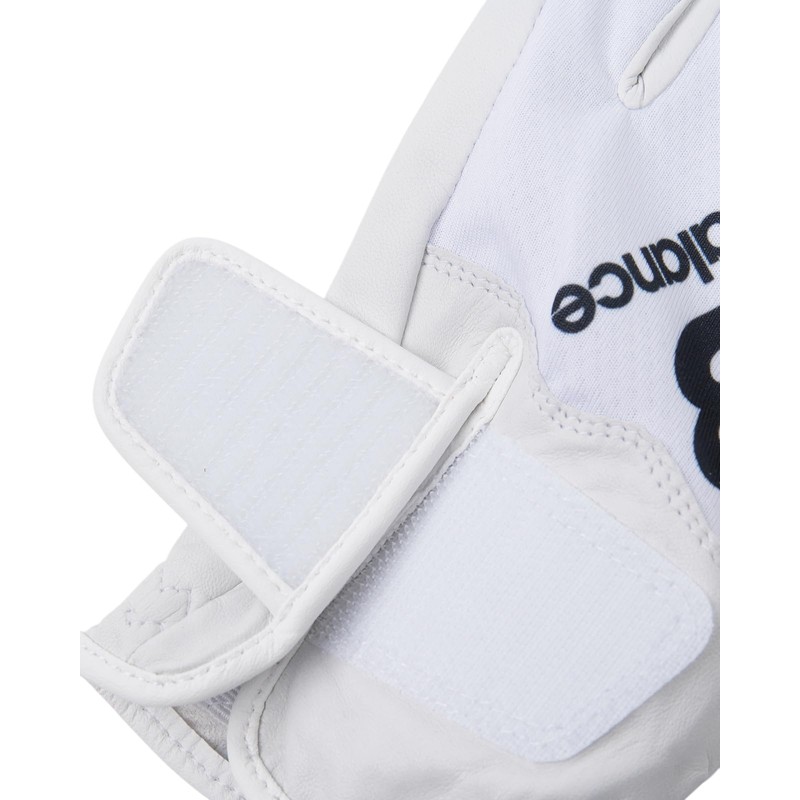 [ニューバランス] ゴルフ 継続定番商品 ユニセックス グローブ (合皮ファブリック・片手用) / 012-5985001 030_ホワイト L