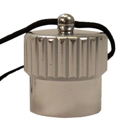 Scuba Choice Scuba Regulator Dust Cap for DIN First Stage (Silver), Aluminum Dive Cover Protects Threads from Dust and Water Damage, Essential Diving Gear and Maintenance Protection