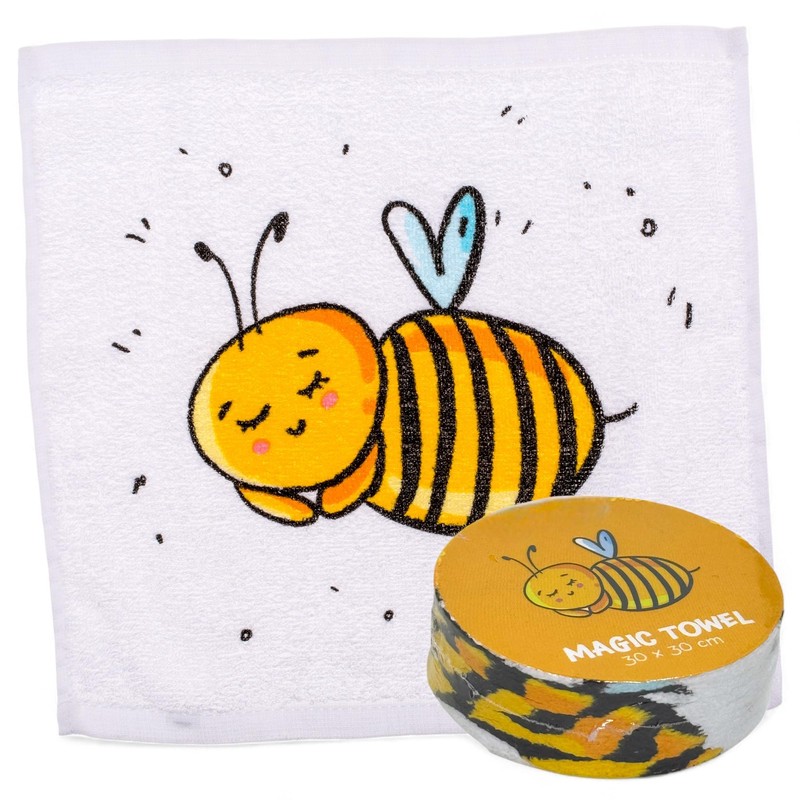 MIJOMA Set of 4 Magic Face Cloths Magic Towel Magic