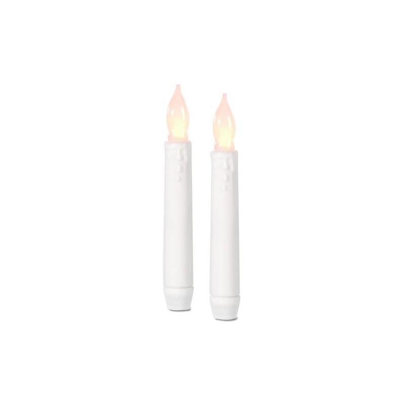 Darice Bright 6203-04 LED Taper Candles 2PC