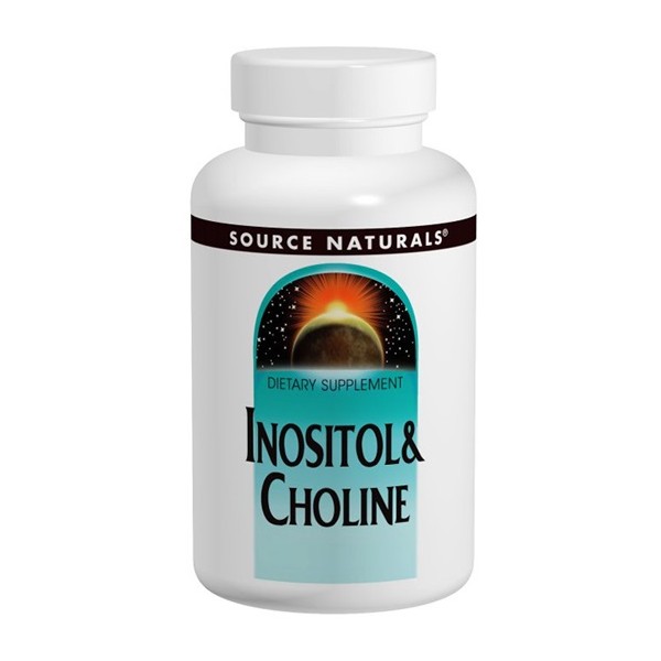 Source Naturals Inositol & Choline Tablets 50