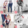 Handheld Baby Walker Assistant Belt Adjustable Detachable Walking Harness Protective