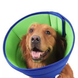 Boomaker Extra Soft Dog Cone For Dogs After Surgery Breathable Dog Cones for Size 3 Small