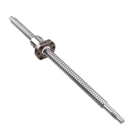 CNCYEAH SFU1605 Ball Screw 350 mm, Rolled Ball Screw Backlash-Free Ball Screw without Side End Supports for CNC 3D Printer Z Axis Silver
