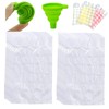 SZXMDKH 10Pcs 240 Ice Cubes Disposable Ice Bag with Juice