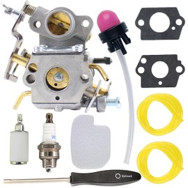 Pro Chaser PP4218A Carburetor for Poulan Pro P3314 PR4218 PP4218AVX PP4018 PP3516AVX P3416 PP3816 18’’ 35cc 42cc Chainsaw Craftsman 358.350990 358.341900 358.350830 358350830 (Ruixing OEM Part)
