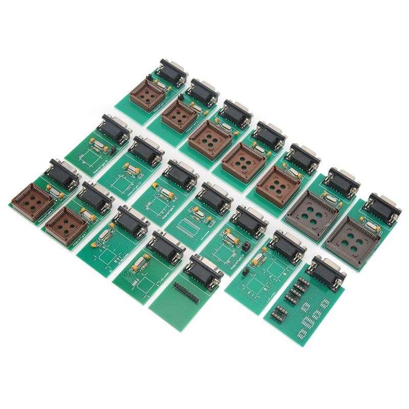 19 Pcs UPA Full Adapter Programming Eeprom Board Clip Adapter