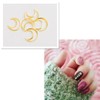 2 Pack Alloy Nail Art Charms Set Nail Jewels Charms