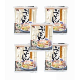 J-Basket Japanese Noodles 5-Pack Set - Udon (28.21 Oz Each)