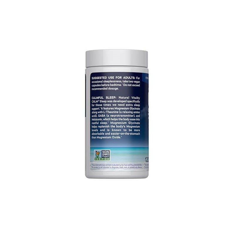Natural Vitality Cápsulas Dormir Tranquilo