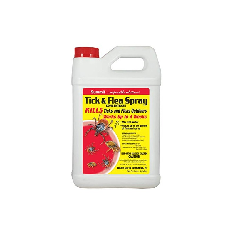 Summit...reponsible Solutions. TICK & FLEA Spray - Concentrate - 1/2
