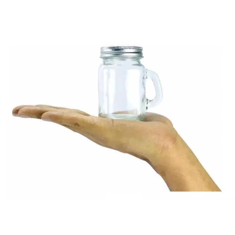 MITORRI 10 Mini Tarro Mason Jars 100 Ml Con Tapa