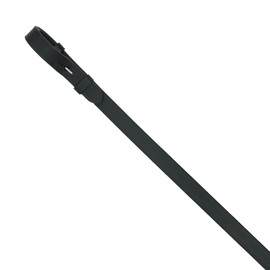 SIE Braided Leather Reins, Black, Mini