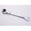 FLZOSPER 19mm Metric Fix Tubing Wrench，Flex-Head Gear Wrench, Ratcheting Fix