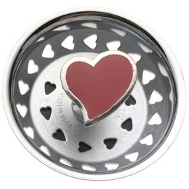 Billy-Joe Homewares 7123 Enamel Joe's Heart Kitchen Strainer