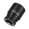 sourcing map 4 Point Square Socket 1/2" Drive 15mm Metric