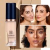 Make Up Foundation,3 Kombinationen Primer+Concealer+Flüssige Foundation,Langanhaltende mittel- bis volldeckende Foundation,Transfer-Proof