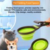 SESAWILLIAM Dog-Cat Food-Scoop Measuring-Cup, food spoon Multi-Function with Measurements and