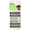 Scunci No-Slip Grip Open Center Stay Tight Barrettes, 6 Count