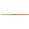 STABILO Pack of 3 Felt-Tip Pens with Stitch 88, Lime
