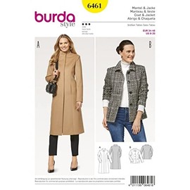Burda Ladies Sewing Pattern 6461 Coat & Jacket
