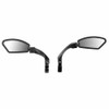 Cycling Bike Handlebar Rear View Mirror Stainless Steel Mirror Surface