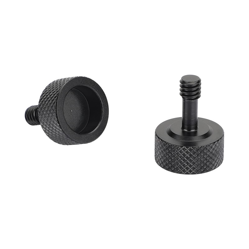 CAMVATE 3060 1/4"-20 Thread Thumb Screw Cup Head for DSLR