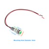 eMagTech 2 x AC/DC 12V-24V 8 mm Panel Mount LED