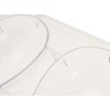 Decora 0050054 PROFIFORM FÜR SCHOKOLADENEIER AUS Poly 130G 2HOHLRAUM 150X100MM,