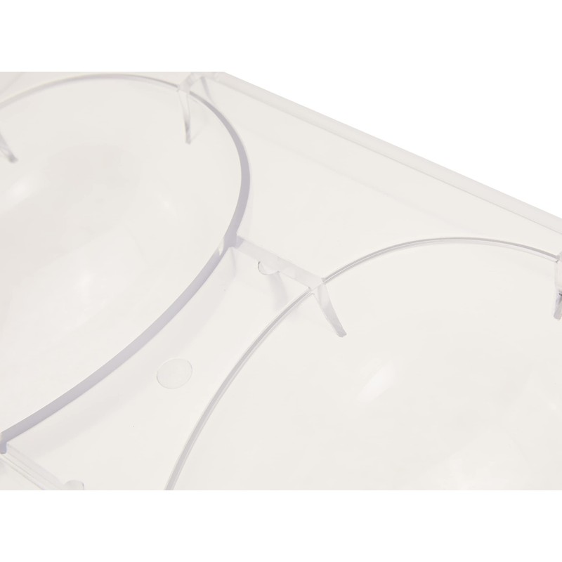 Decora 0050054 PROFIFORM FÜR SCHOKOLADENEIER AUS Poly 130G 2HOHLRAUM 150X100MM,