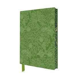 William Morris: Seaweed 2025 Artisan Art Vegan Leather Diary Planner - Page to View with Notes