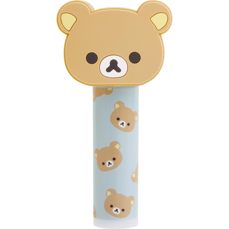 FE41401 Rilakkuma Lip Balm with Mascot (Rilakkuma Honey Lemon Scent)
