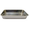 TAKAGI Stainless Steel Square Bat, 15 Pieces, Capacity 7.2 gal