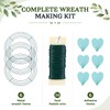 6 Pack Metal Wreath Frame - 18 Inch Wreath Form