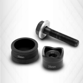 CCLIFE Hole Cutter 25 mm, Screw Hole Punch for Precise Hole Punching in Sink, Metal and Stainless Steel