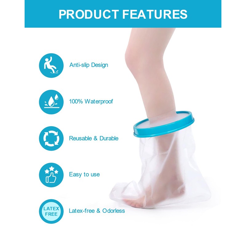 POWER SENIOR Extra Large Cast Cover for Shower Leg -
