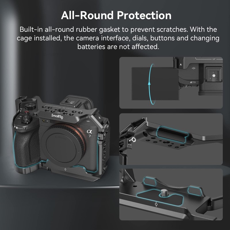 SmallRig Full Camera Cage for Sony Alpha 7R V/IV/S III/A7R