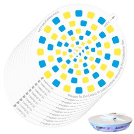 Kiwinurse Flea Trap Refills Glue Boards for UVLA1005, Upgraded Super Sticky Glue, 10 Pack