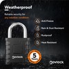 NovLock High Performance Combination Lock 4 Digit Weatherproof & 8