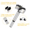 2 Pieces Wood Drill, 40mm Forstner Drill Bits Steel Boring